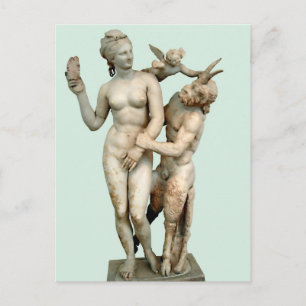 Carte postale Aphrodite, Pan et Eros