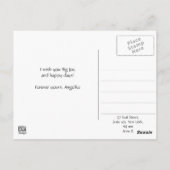 Carte Postale Aphrodite, Vénus déesse grecque de l'amour (Dos)