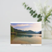Carte Postale Aplsee, Hohenschwangau, Allemagne (Debout devant)