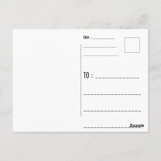 Carte postale APM (Dos)