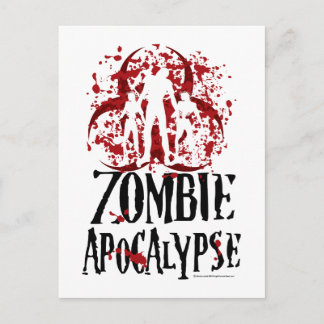 Carte Postale Apocalypse zombie