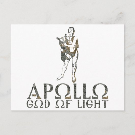 Carte Postale Apollo (Devant)