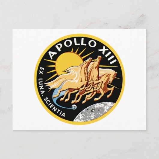Carte Postale Apollo 13 (Devant)