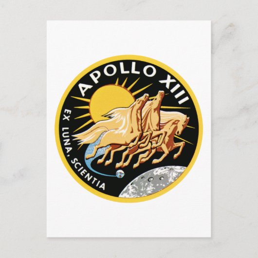 Carte Postale Apollo 13 (Devant)
