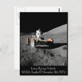 Carte postale Apollo 17 Lunar Vehicle (Devant / Derrière)