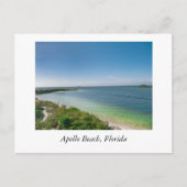 Carte Postale Apollo Beach Floride (Devant)