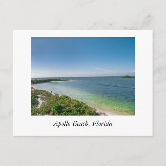 Carte Postale Apollo Beach Floride (Devant)