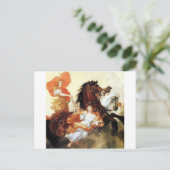 Carte Postale Apollo et Aurora peinture antique mythologie art (Debout devant)