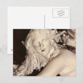 Carte Postale Apollo et Daphne, détail de la tête de Daphné (Devant / Derrière)