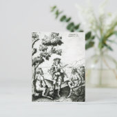 Carte Postale Apollo et Pan (Debout devant)