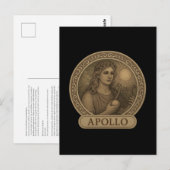 Carte postale Apollo God of Light (Devant / Derrière)