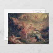 Carte Postale Apollo révèle sa Divinité (Devant / Derrière)