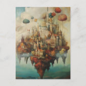 Carte Postale Apophenic Air Castle - Surreal Imaginaire Fine Art (Devant)