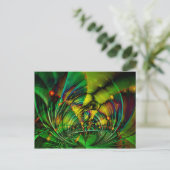 Carte Postale Apophyse Abstraite Fractale II (Debout devant)