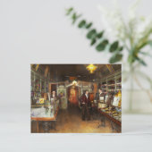 Carte Postale Apothécaire - Livres et Potions de sorts 1913 (Debout devant)