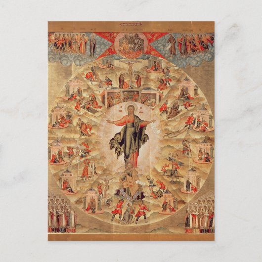 Carte Postale Apôtre prêche (Devant)