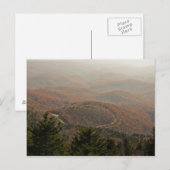Carte Postale Appalaches d'automne (Devant / Derrière)