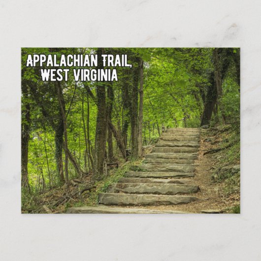 Carte postale Appalachian Trail West Virginia (Devant)