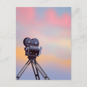 Carte Postale Appareil photo cinématographique vintage coucher d