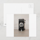 Carte Postale Appareil photo Kodak vintage (Devant / Derrière)