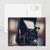 Carte Postale Appareil-photo vintage (Devant / Derrière)