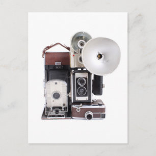 Carte Postale Appareils photo anciens