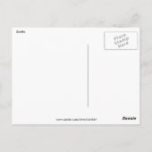 Carte Postale apparence de gorille (Dos)