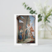 Carte Postale Apparence De L'Ange Par Giovanni Tiepolo (Debout devant)