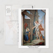 Carte Postale Apparence De L'Ange Par Giovanni Tiepolo (Devant / Derrière)