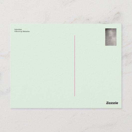 Carte Postale Apparition (Dos)