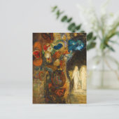 Carte Postale Apparition, 1910 par Odilon Redon (Debout devant)