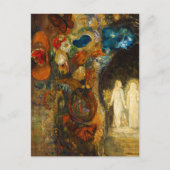 Carte Postale Apparition, 1910 par Odilon Redon (Devant)