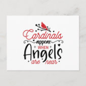 Carte Postale Apparition de Cardinal (Devant)