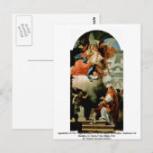 Carte Postale Apparition De La Vierge (Devant / Derrière)