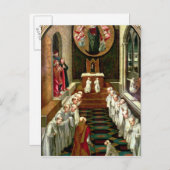 Carte Postale Apparition de la Vierge à une communauté (Devant / Derrière)