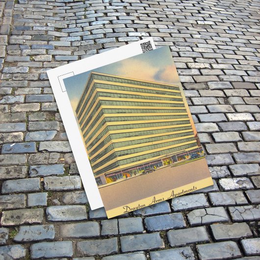 Carte Postale Appartement Drayton Armoiries historique Savannah