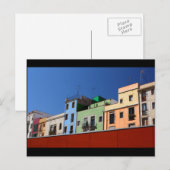 Carte Postale Appartements de Barcelone (Devant / Derrière)