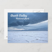 Carte Postale Appartements de sel dans la vallée de la Mort (Devant / Derrière)