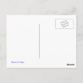 Carte Postale Appel à domicile (Dos)