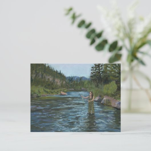 Carte Postale Appel casting (Debout devant)