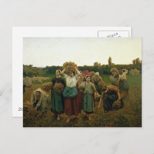 Carte Postale Appel dans les Gleaners, 1859 (Devant / Derrière)