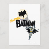 Carte Postale Appel de Batman Graphic (Devant)