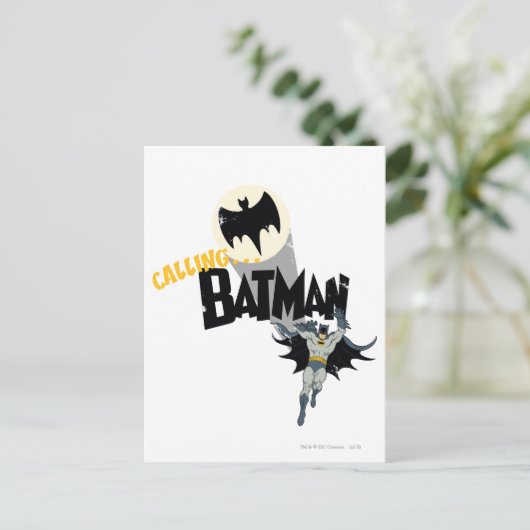 Carte Postale Appel de Batman Graphic (Debout devant)