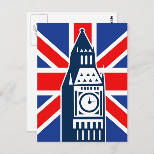 Carte Postale Appel de Londres (Devant / Derrière)