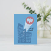 Carte Postale Appel du symbole Batman Bat (Debout devant)
