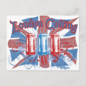 Carte Postale Appel Londres (Devant)