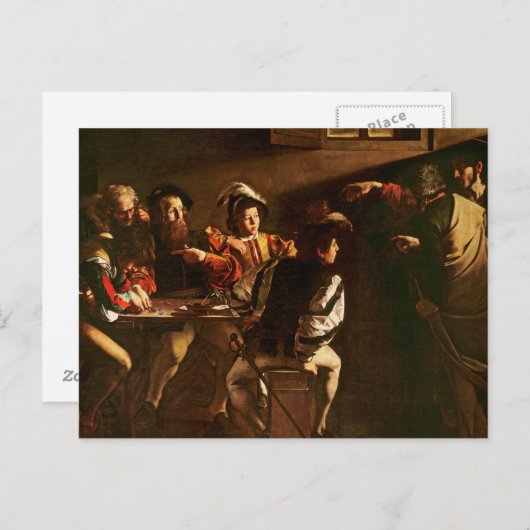 Carte Postale Appeler de St Matthew, c.1598-1601 (Devant / Derrière)