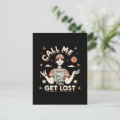 Carte Postale appelez-moi si vous vous perdez (Debout devant)