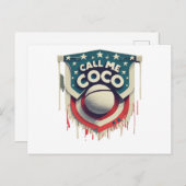 Carte Postale Appelle-moi Coco Appelle-moi Champion (Devant / Derrière)