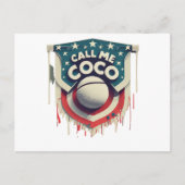 Carte Postale Appelle-moi Coco Appelle-moi Champion (Devant)